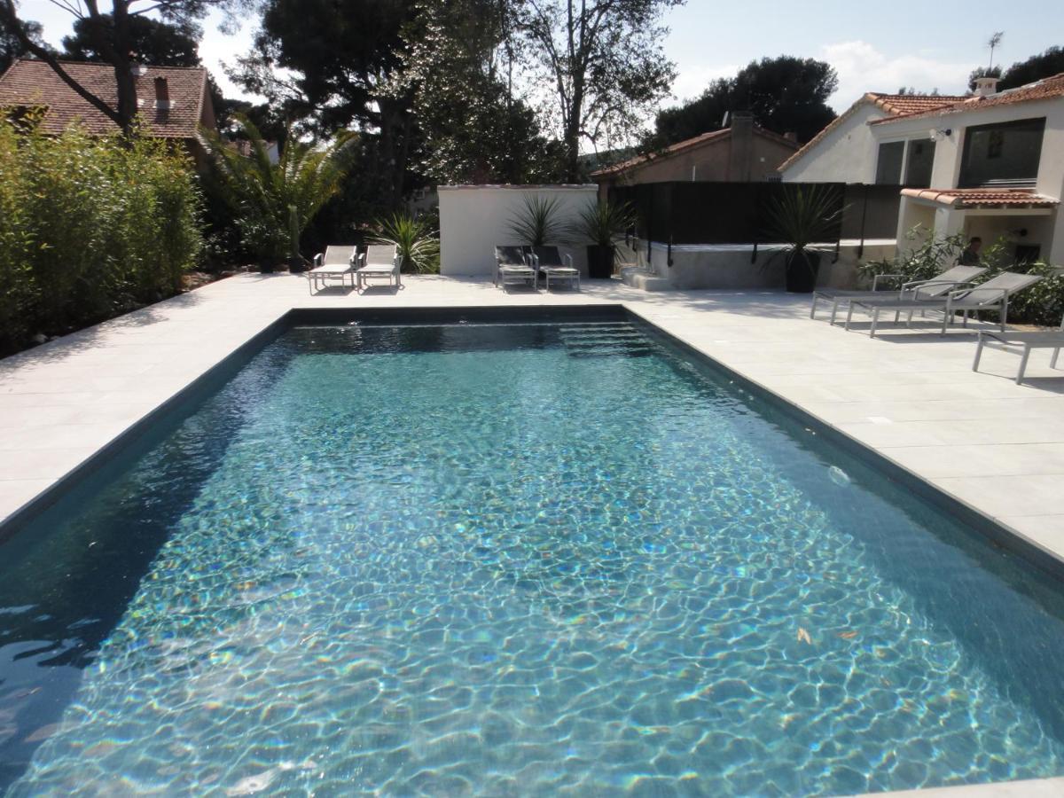 Home Cassis - Maison Les Calanques - Piscine chauffée Exterior foto